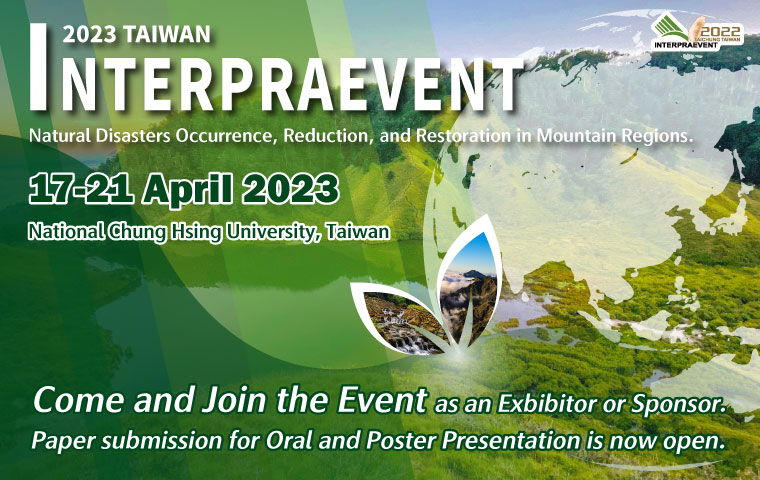 Come and Join the Event! INTERPRAEVENT2022 Taiwan