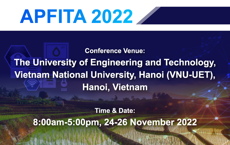 Upcoming Event - Asia-Pacific Federation for Information Technology in Agriculture 2022 (24-26 November)