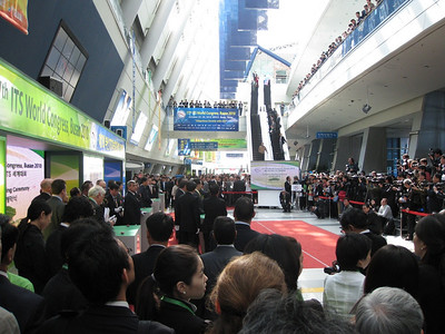 前往韓國參加ITS World Congress 2010(智慧型運輸系統世界大會)